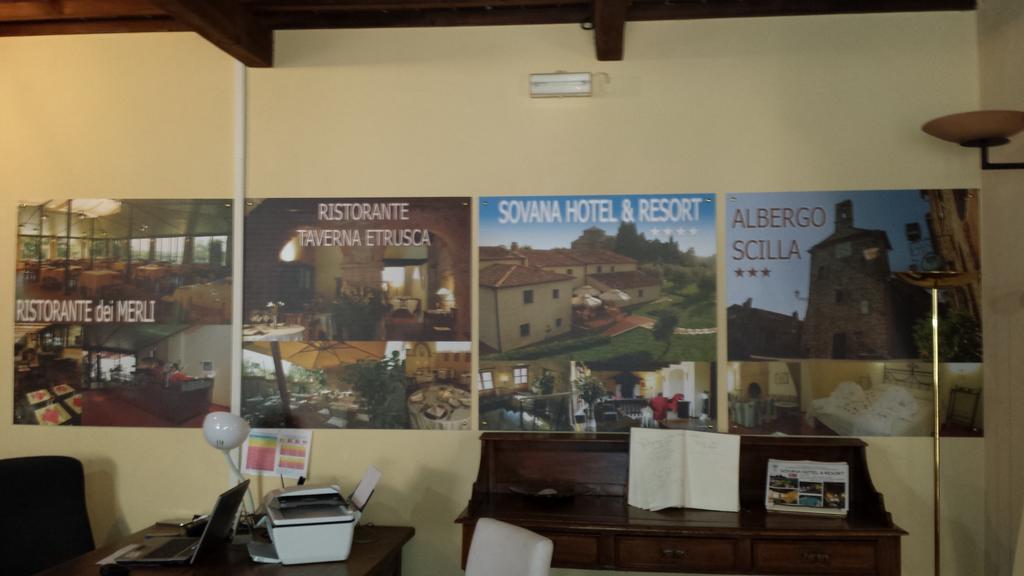 Hotel Scilla Sovana Bagian luar foto